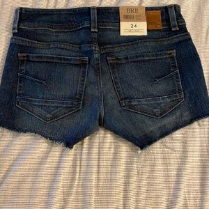 BKE jean shorts for sale size 24
